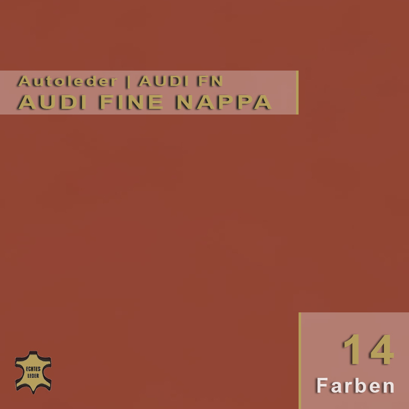 Audi Fine Nappa – Erstklassiges Leder für Ihr Fahrzeug-Interieur. Original Audi FN Fine Nappa Autoleder für die exklusive Veredelung von Audi-Interieurs in erstklassiger Sattlerqualität erwerben.