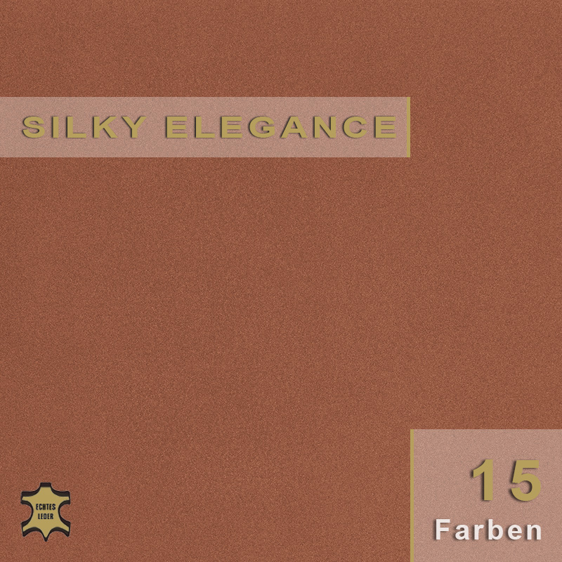 Silky Elegance Nappa – Seidiger Glanz für exklusive Polster. Seidenglänzendes Silky Elegance Nappa für feinste Möbelbezüge und elegante Accessoires mit besonders geschmeidiger Oberfläche.