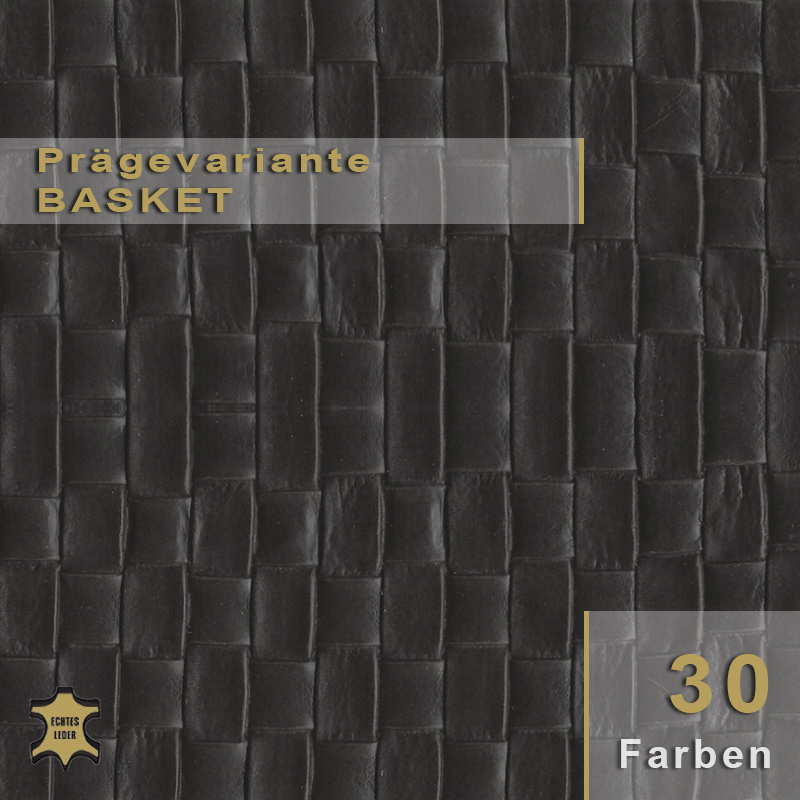 Design-Leder | Flechtoptik (Lederprägung Basket) Design-Leder | Flechtoptik (Lederprägung Basket)