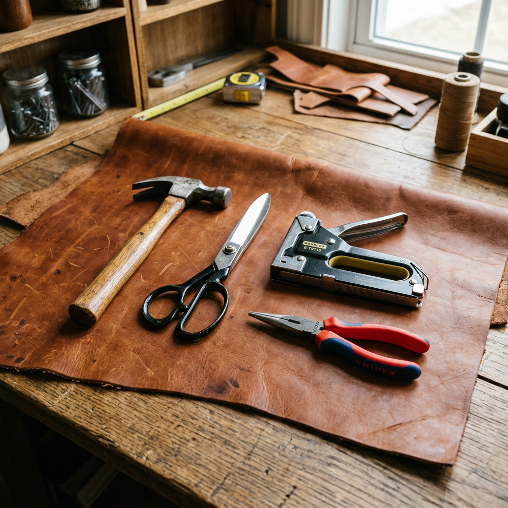Werkzeug für DIY Projekt Werkzeug für DIY Projekt, wie Hammer, Schere usw.