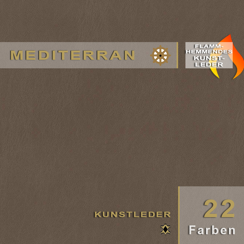 Mediterran Lederimitat – Stilvolle Eleganz für Ihre Polstermöbel. Edles Lederimitat Mediterran mit klassischer Oberflächenstruktur für stilvolle Möbelbezüge und hochwertige Inneneinrichtungen im Fachhandel.