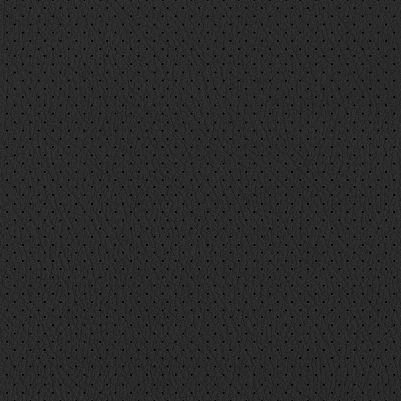  Perforiertes Autoleder | Oldtimerleder schwarz