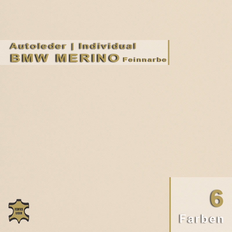 BMW Leder | Merino Feinnarbe BMW Leder | Merino Feinnarbe